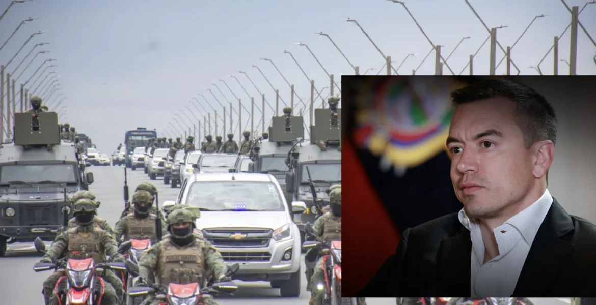 Equador mobiliza 70 mil agentes em ofensiva contra o crime organizado